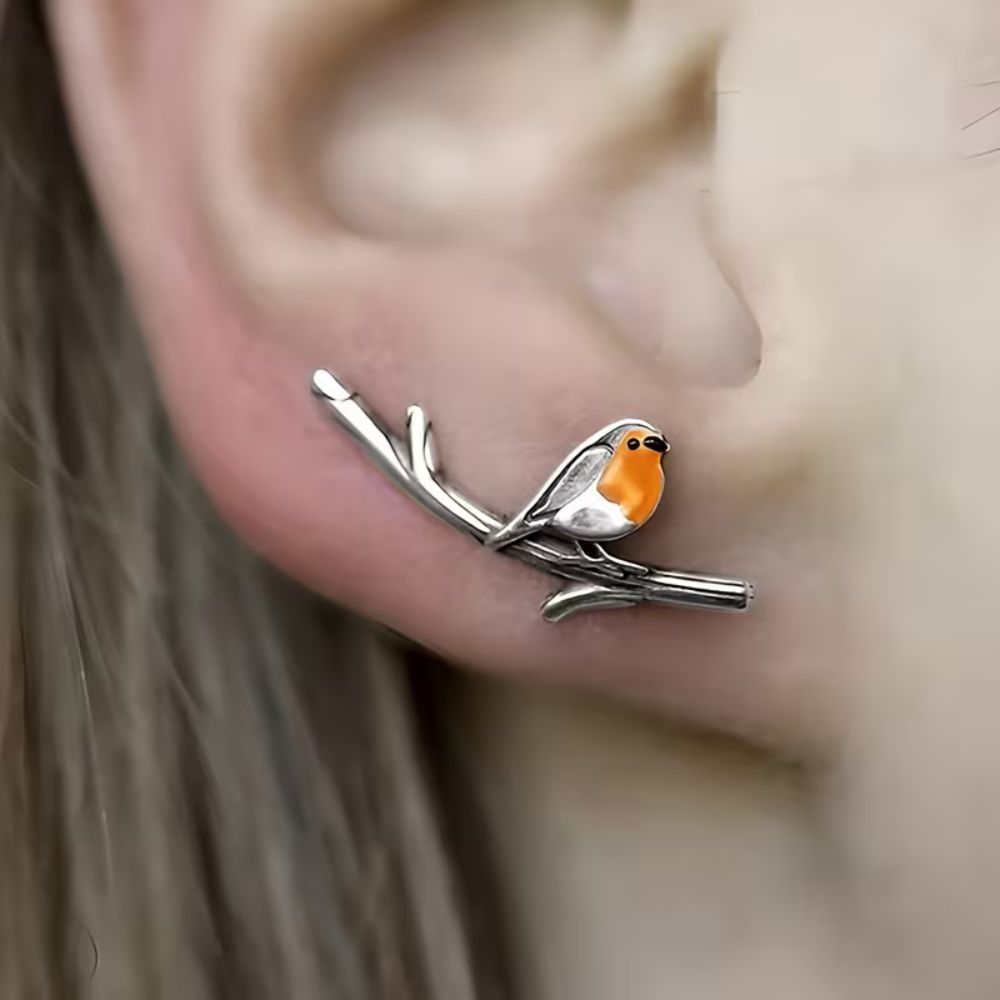 ROBIN | Bird Earrings (Pair)