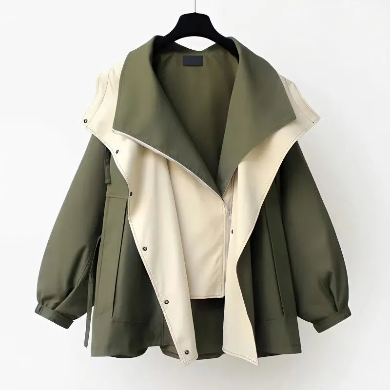 Fiore Elegant Waterproof Windbreaker Jacket