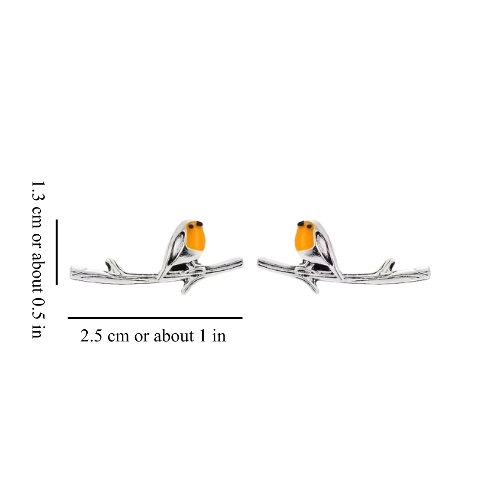 ROBIN | Bird Earrings (Pair)