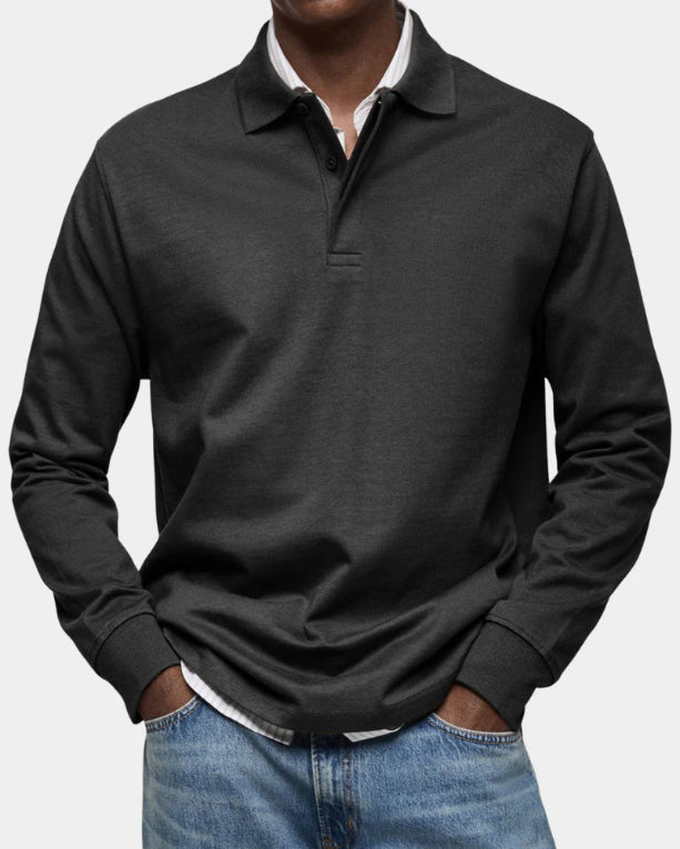 Winston | Classic Long-Sleeve Polo Shirt