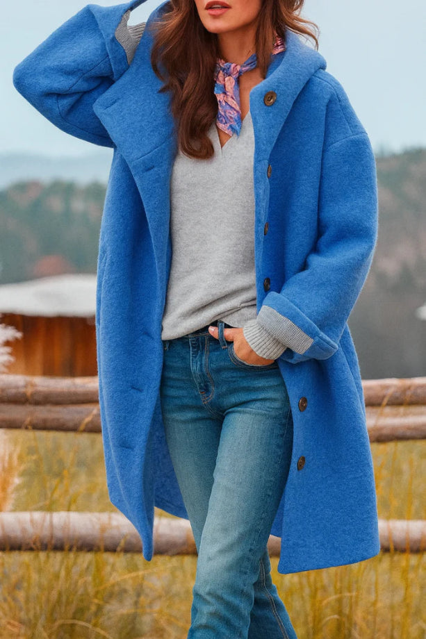 Lira | Soft Coat with Hood