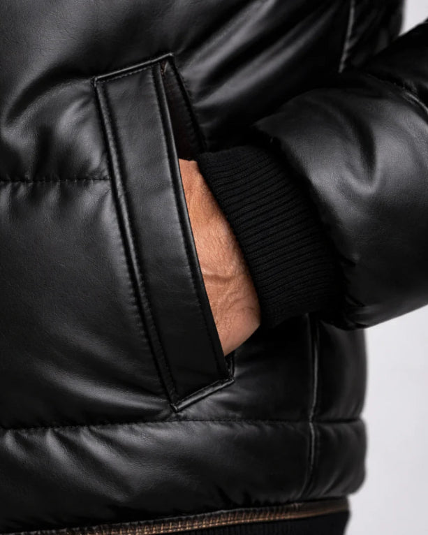 Christian Puffer Jacket | Iconic City Style with Soft Collar
