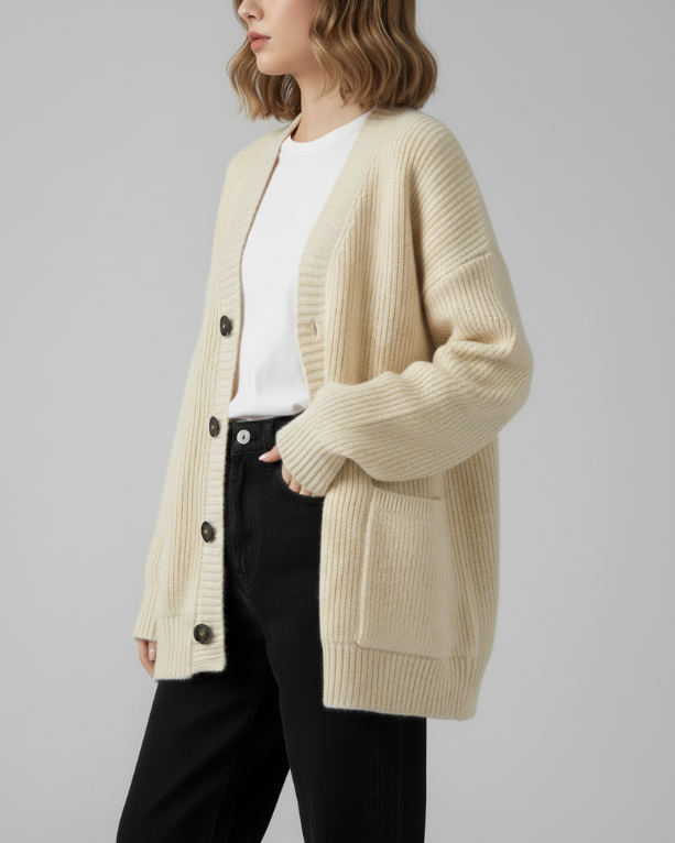 Dellena | Wool Cardigan