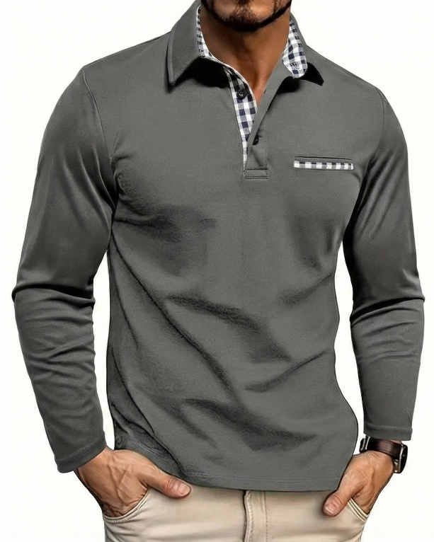 Heidis | Long Sleeve Polo Shirt