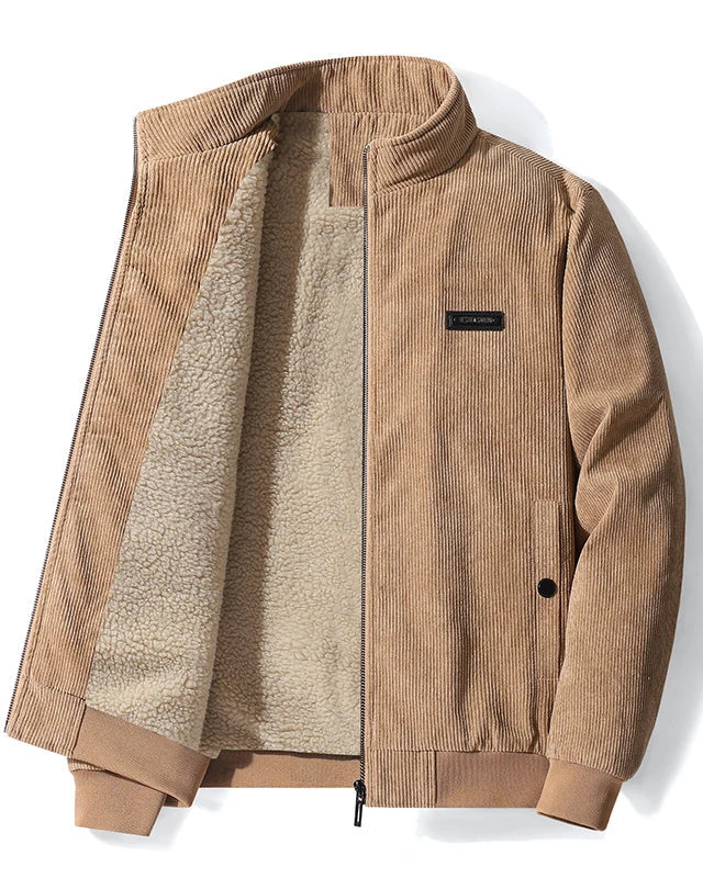 Ludon | Corduroy Jacket with Fleece Lining
