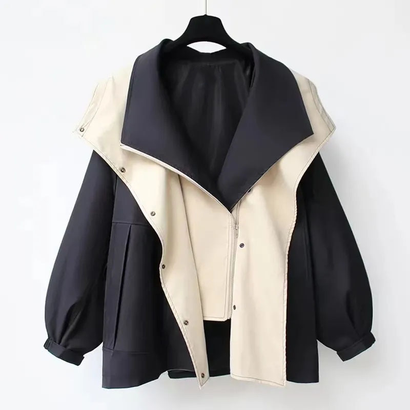 Fiore Elegant Waterproof Windbreaker Jacket