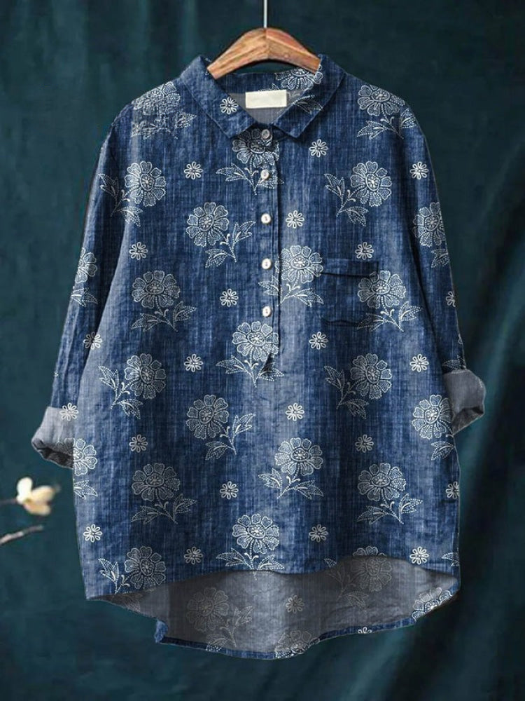 Tiziana | Lightweight Patterned Blouse