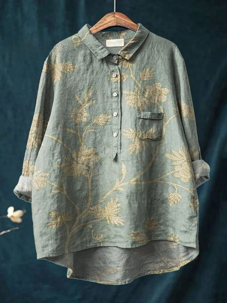 Tiziana | Lightweight Patterned Blouse