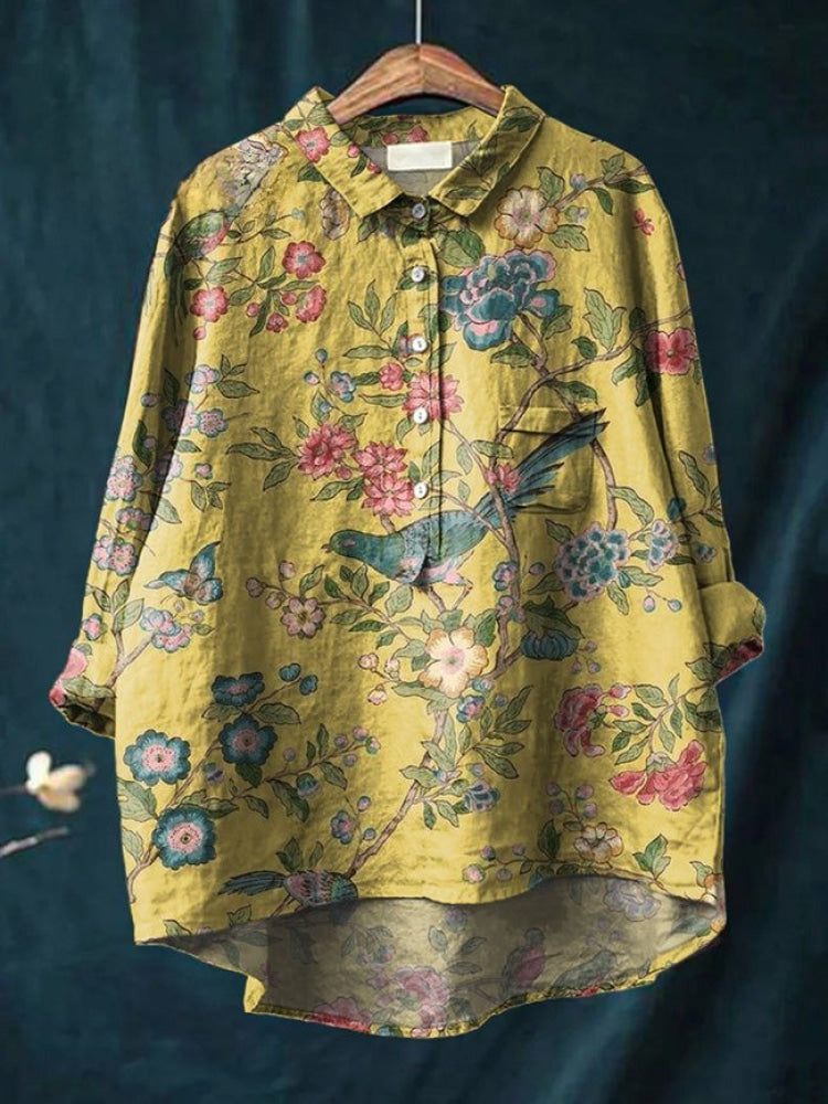 Tiziana | Lightweight Patterned Blouse