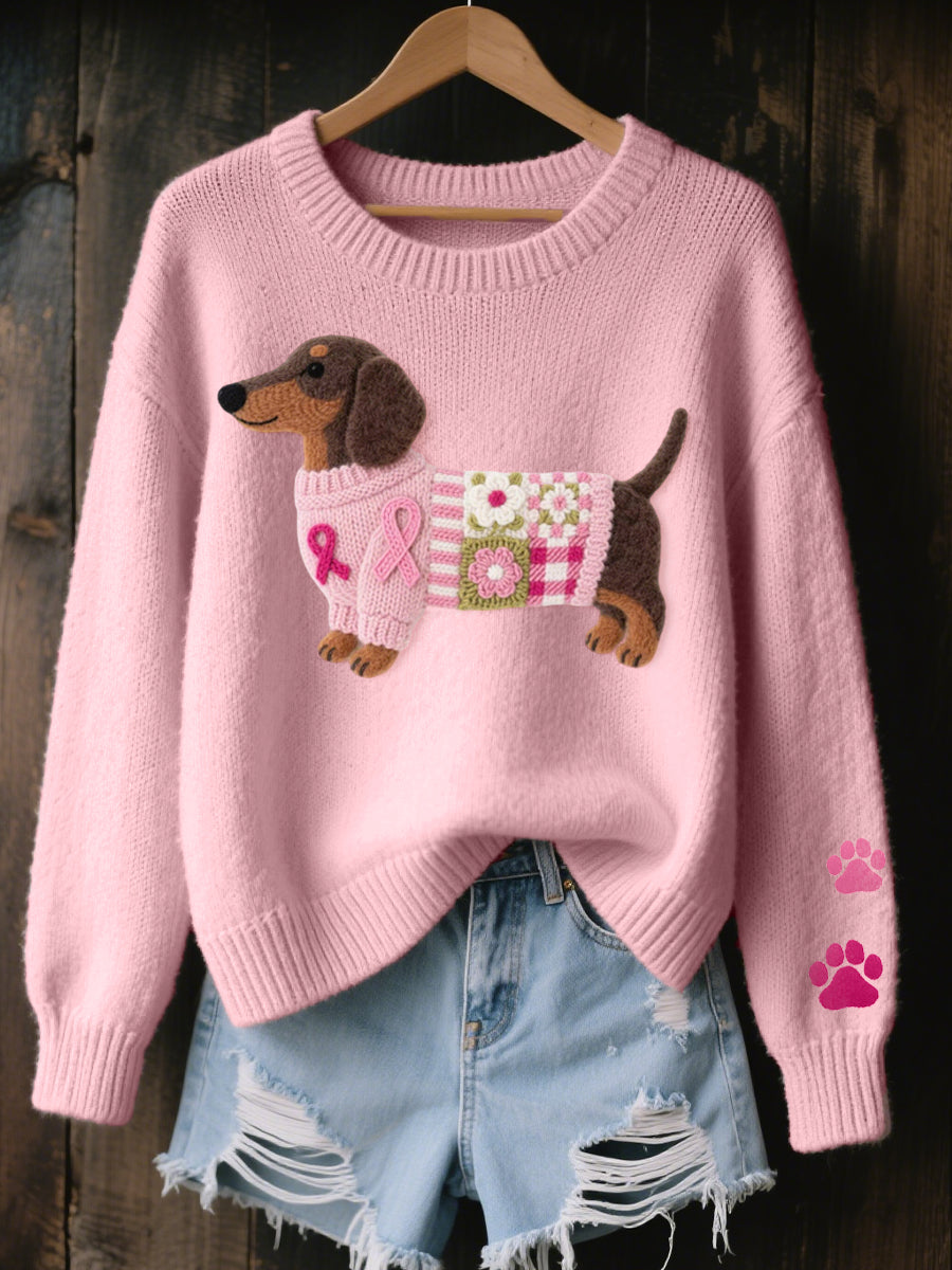 Naoni | Cosy Jumper with Dachshund