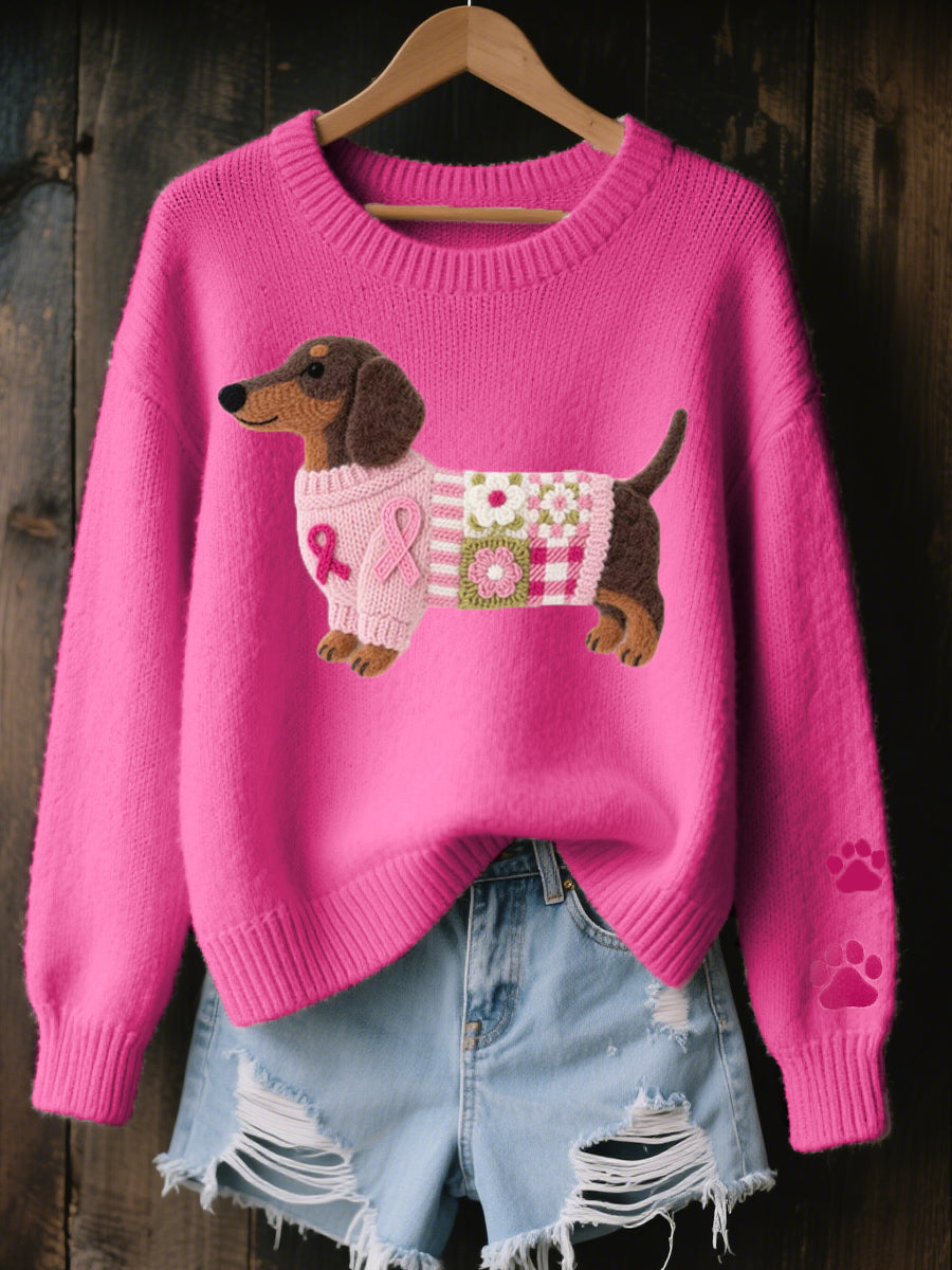 Naoni | Cosy Jumper with Dachshund