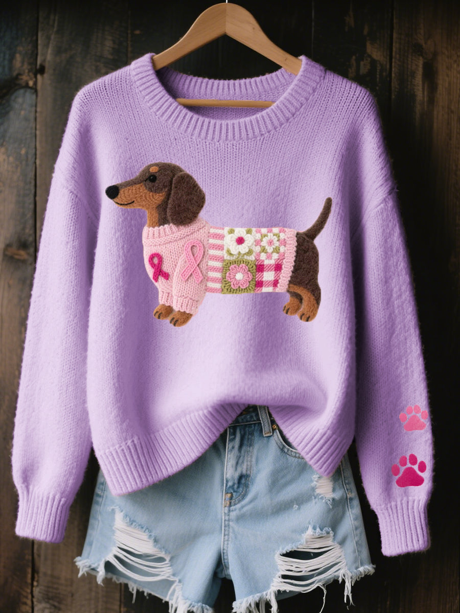 Naoni | Cosy Jumper with Dachshund