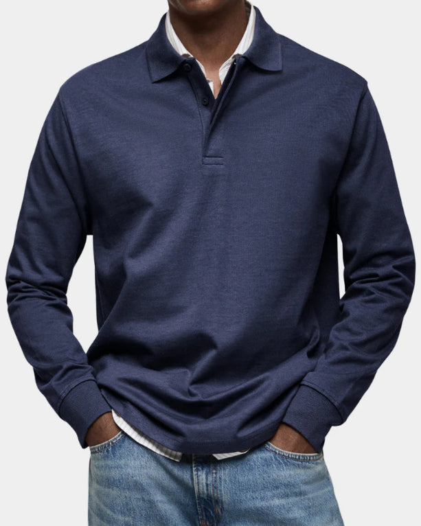 Winston | Classic Long-Sleeve Polo Shirt