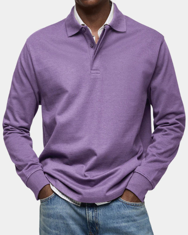 Winston | Classic Long-Sleeve Polo Shirt