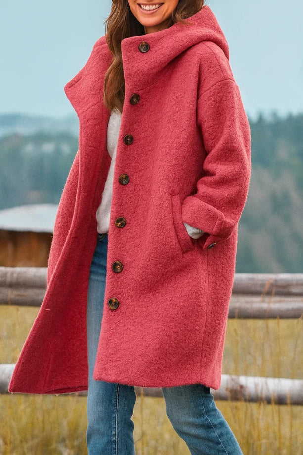 Lira | Soft Coat with Hood