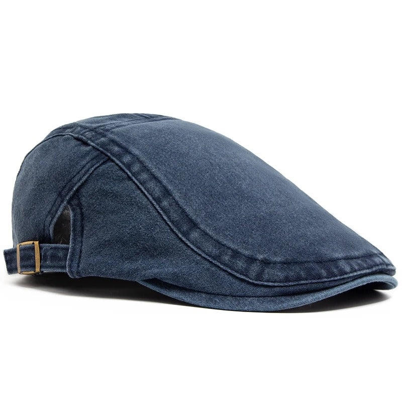 Prescott | Denim Flat Cap