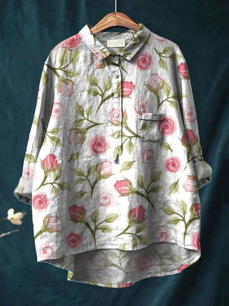 Tiziana |  Lightweight Patterned Blouse