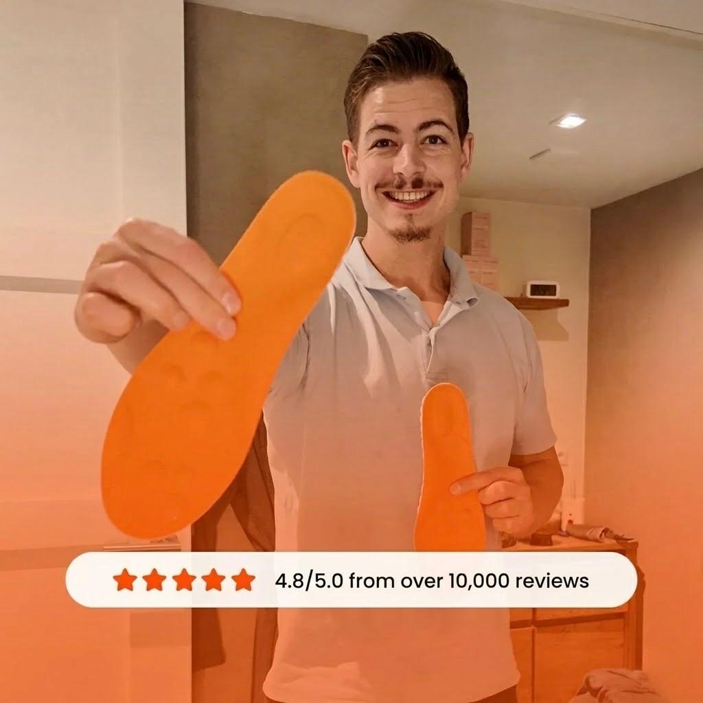 Cloudstep | Massage Insoles - Relieves Heel Spur & Plantar Fasciitis